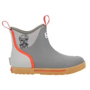 Xtratuf Mens Rugged Seas Graphic Round Toe Pull On Casual Boots Ankle - Blue