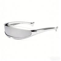 Silver frame with white mercury