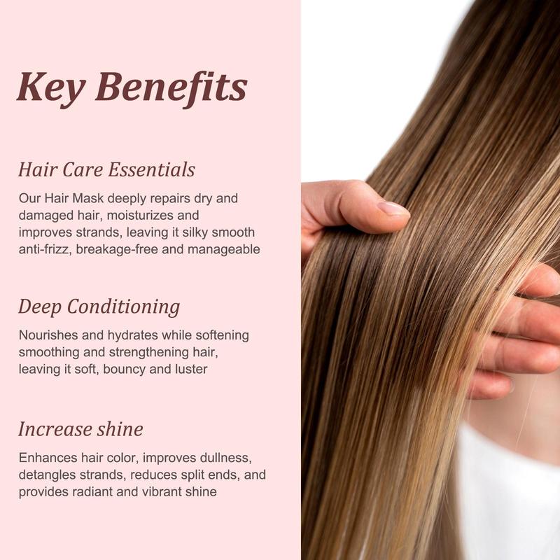 Tgideas Hydrolyzed Keratin Hair Mask -Repair Conditioning Smooth Shine - Hair Mask Conditioner Conditioning for All Hair Types