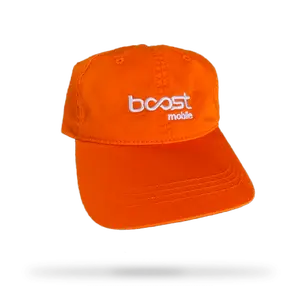 Boost Mobile Orange Dad Hat - TikTok Shop EXCLUSIVE