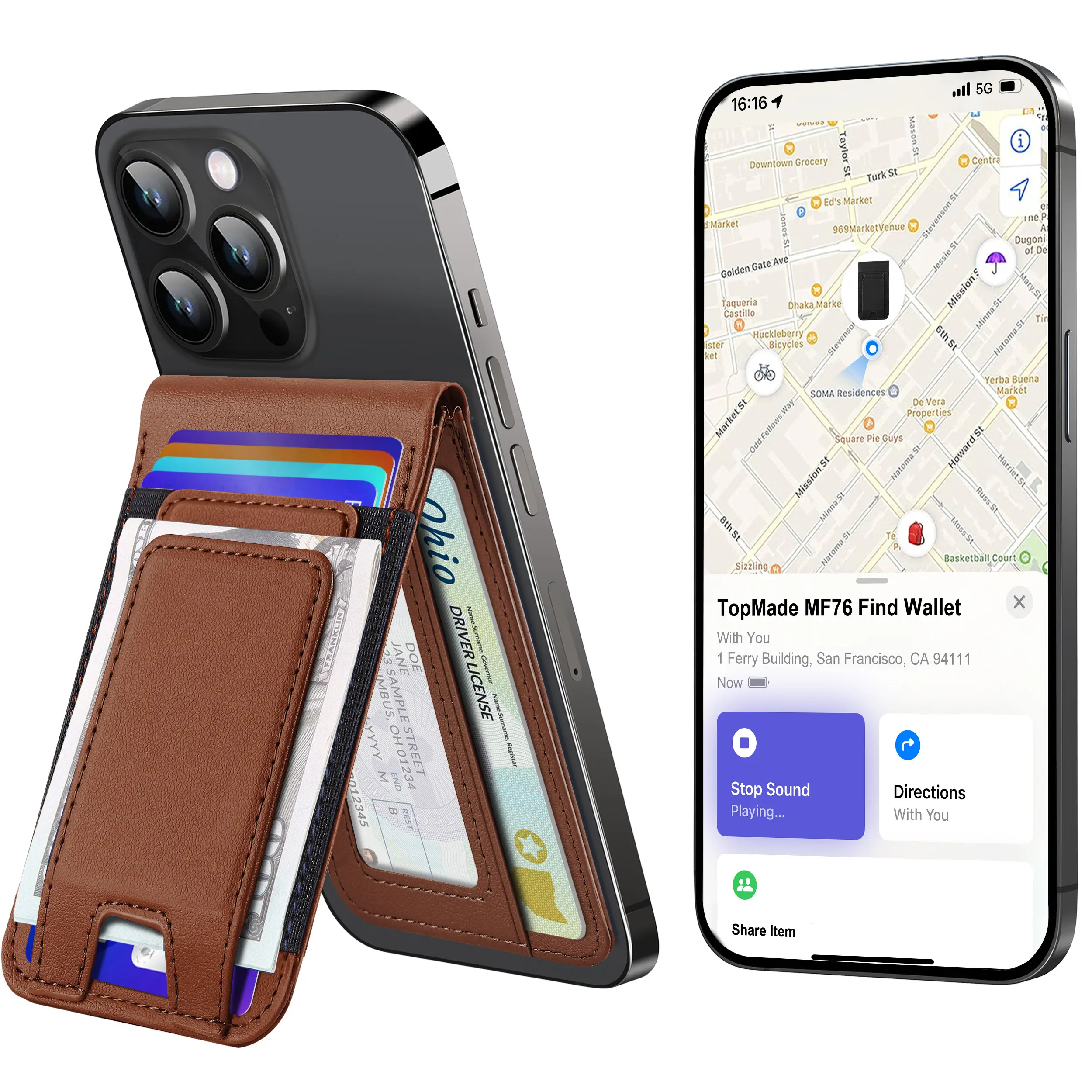 Brown - Black Elastic Band