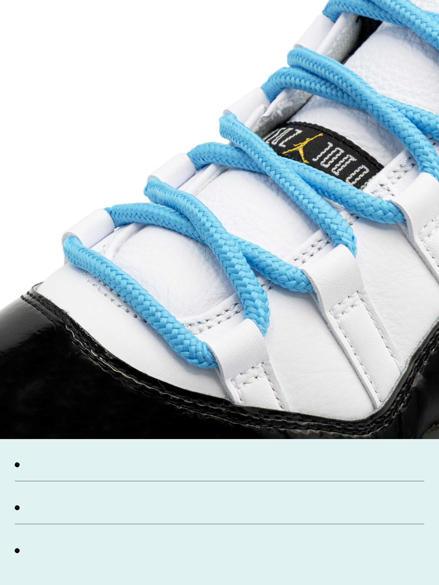 Gamma Blue - XI Rope Laces