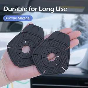 8 Counts car windshield wiper dust covers, elastic silicone vehicle wiper arm protection covers