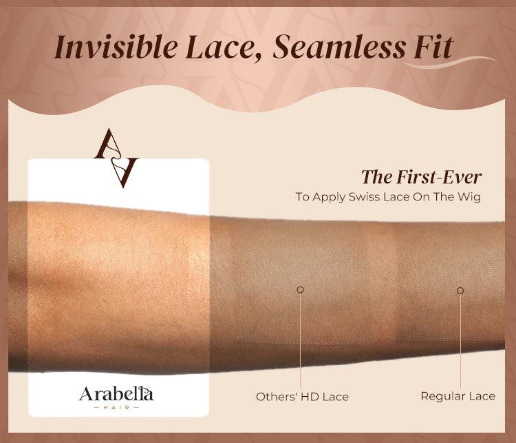 Arabella Ear to Ear 13x6 Three-Go Platinum Blonde Balayage Highlights Glueless Wig Loose Body Wave With Drawstring 100% Human Hair Beginner-friendly SpringStatements