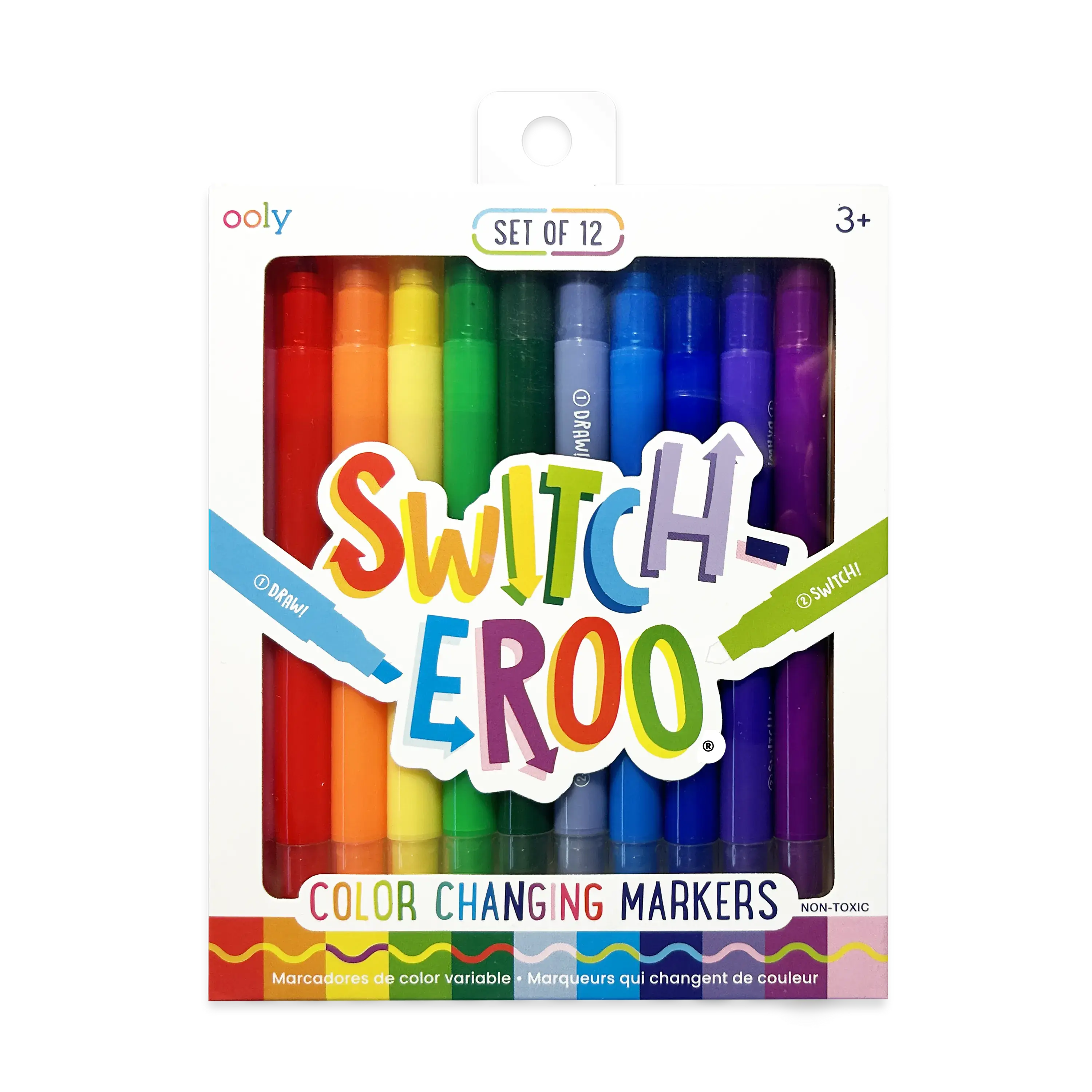 Switch-Eroo Color Changing Markers -  12