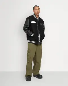 MOOSE KNUCKLES Varsity Bomber Mens Apparel