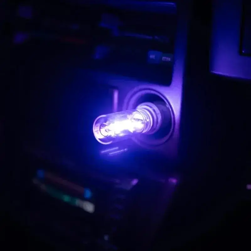 Car USB Touch Dimmable LED Filament Night Light – Portable Plug-and-Play Warm Ambient Light for Car and Bedroom,techvibes