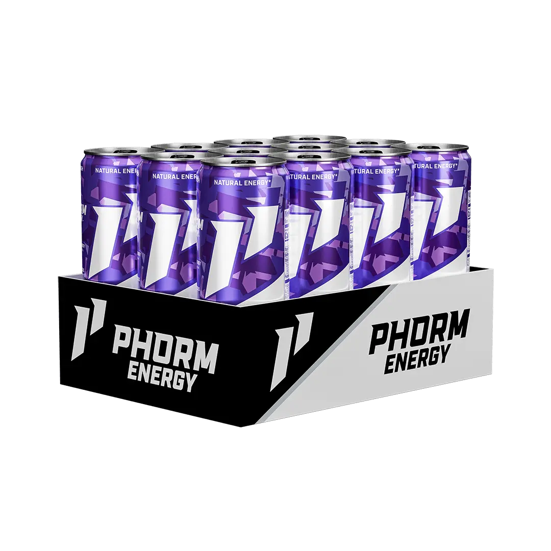 Phorm Energy - 12 oz 12-Pack | Premium Sugar-Free Energy Drink