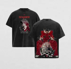 Featuring "Art of Personal Chaos" MAYHEM Pop Queen Mayhem Era Tee, Oversized Heavyweight Cotton, Double Sided Retro Concert Graphic Shirt, Shirts Casual Comfort Cotton Fabric Fit Top , Top Men's and Women's Clothing .