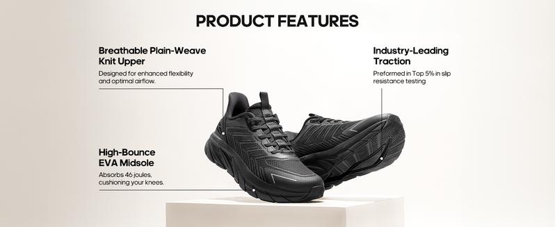 AllSwifit 2.0 Men's Slip On Comfortable Walking Shoes Running Tennis Athletic Gym Workout Cross Training