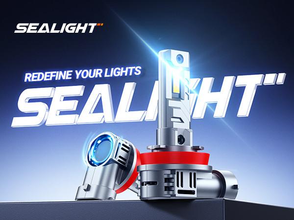 2013 Chevrolet Equinox H11/H9/H8 80W 6500K White IP68 LED Headlight Bulbs 2PCS SEALIGHT X1S