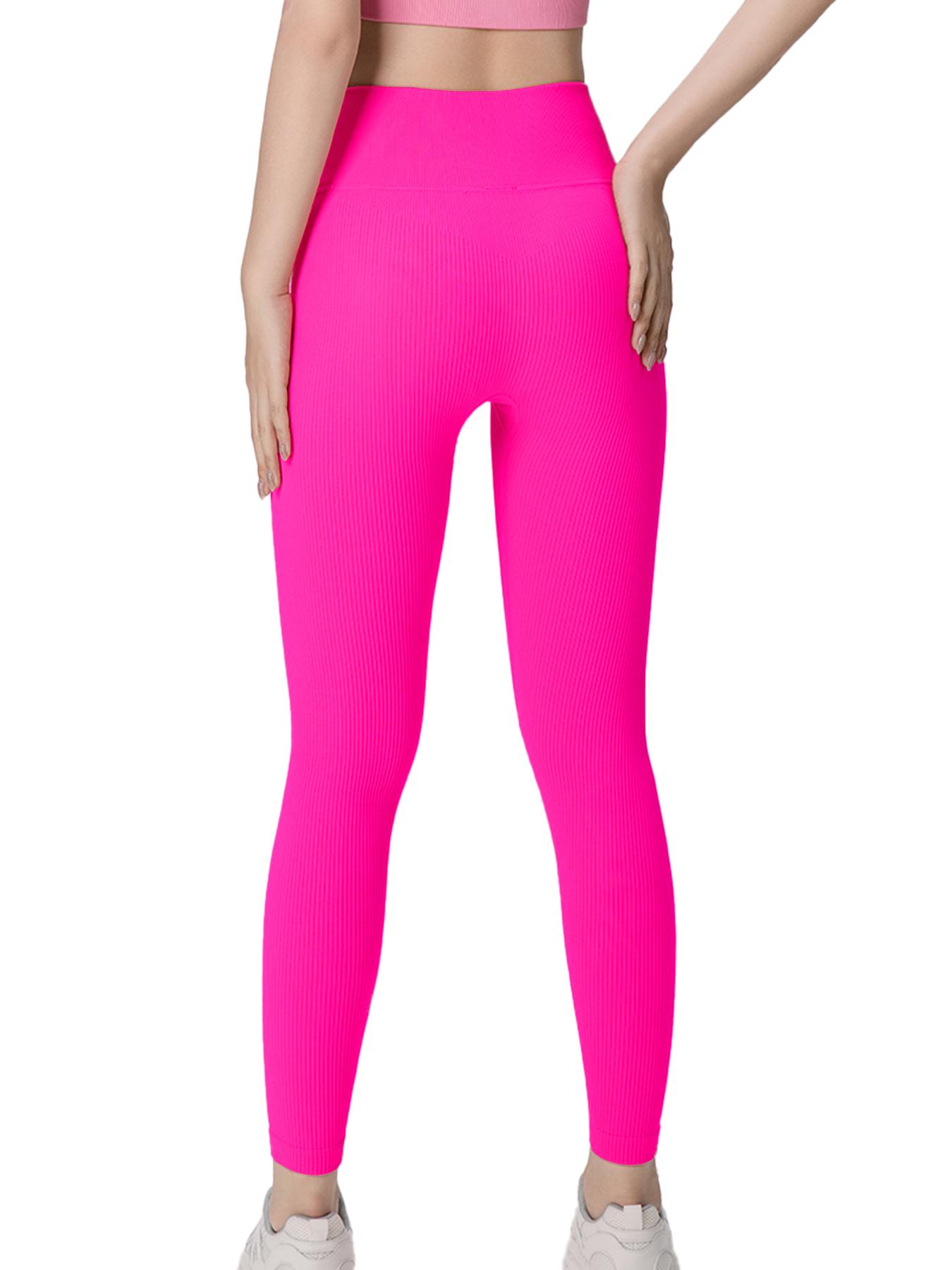 SUOVADUN ZDNS2 Women's High-Waist Seamless Yoga Leggings Thick Tummy Control Workout Pants for Gym & Running Minimalist Basic Bottoms   yoga pants for women Zdns2-White Womenswear Fitness Tights Comfy Breathable Hip Lifting Stretchy