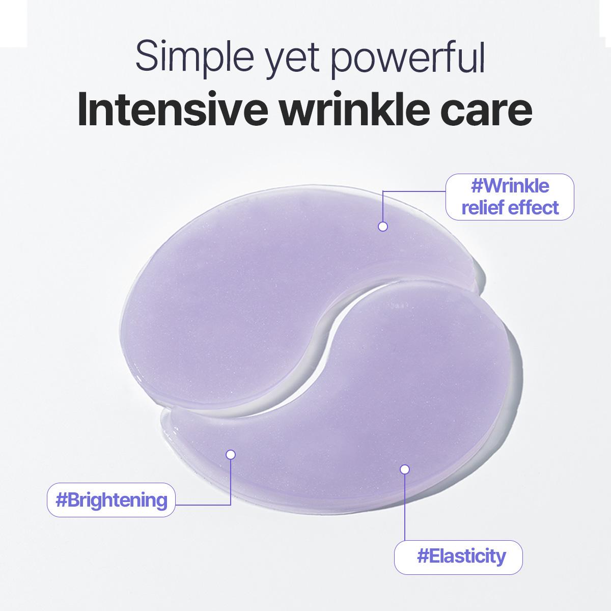 [Heimish RX] Retinol Bakuchiol Hydrogel Eye Patch (60ea) – Anti-Wrinkle, Brightening & Hydrating Eye Treatment, Puffiness, Skincare For All Skin Type