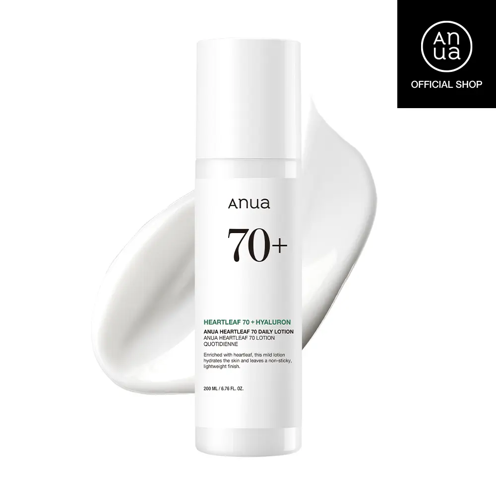 [Anua] Heartleaf 70 Daily Lotion 6.76 fl.oz. (200ml) ｜Oily-skin moisturizers, Comfort & Hydrate Moisturizer, Korean skin care
