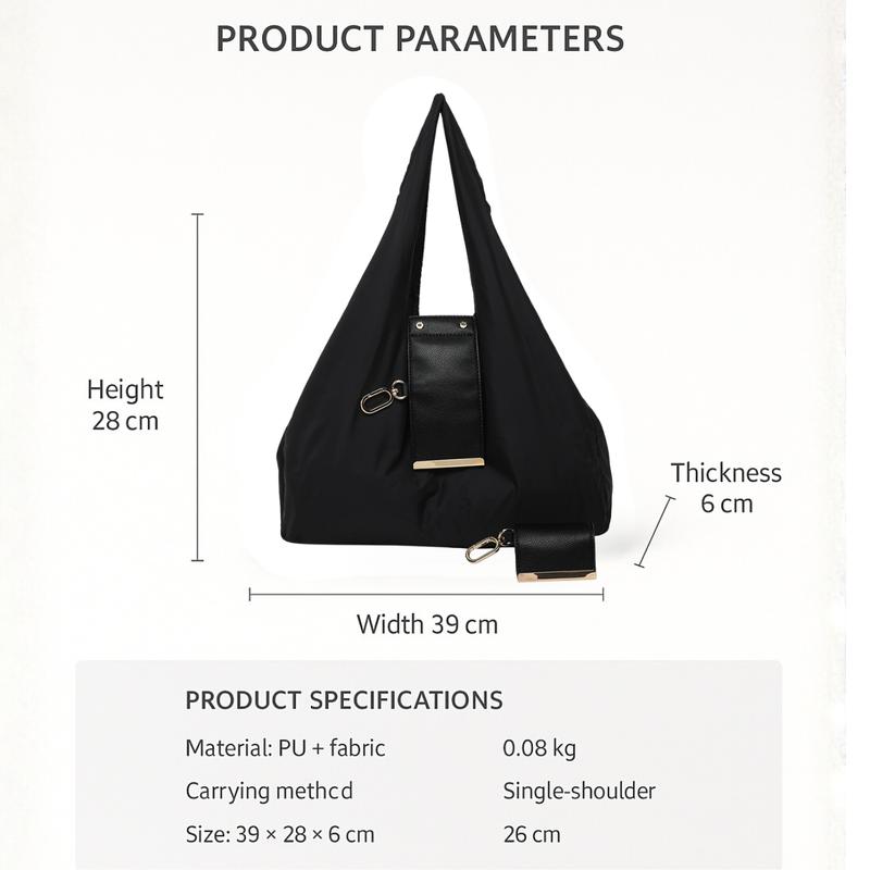 Keychain Tote Bag, Foldable Tote Bag, Expandable Leather Mini Bags with Key Ring, Portable Handbag for Daily Errands