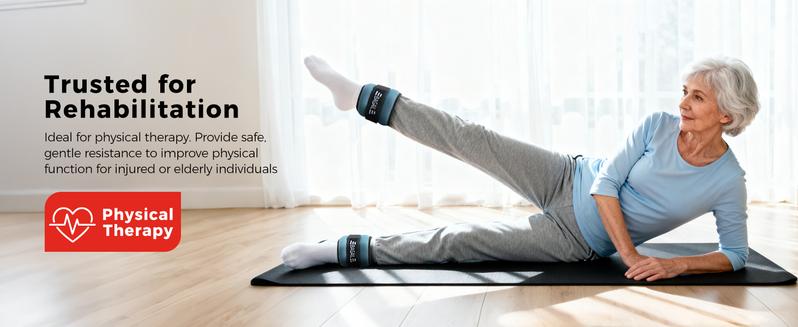 【JumpstartSale】BAGAIL Ankle and Wrist Weights for Women & Men, 1 Pair 1/2/4/6/8/10 LBS Leg Weight with Sleek Design & Secure Fit, Arm Weighted Set for Walking, Running, Home Fitness & Physical Therapy