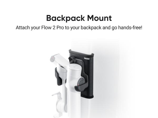 Insta360 Flow 2 - Foldable AI Phone Gimbal, AI Tracking, Multi-Person Tracking, Built-in Tripod/Selfie Stick, Remote Control, iPhone/Android Portable Stabilizer