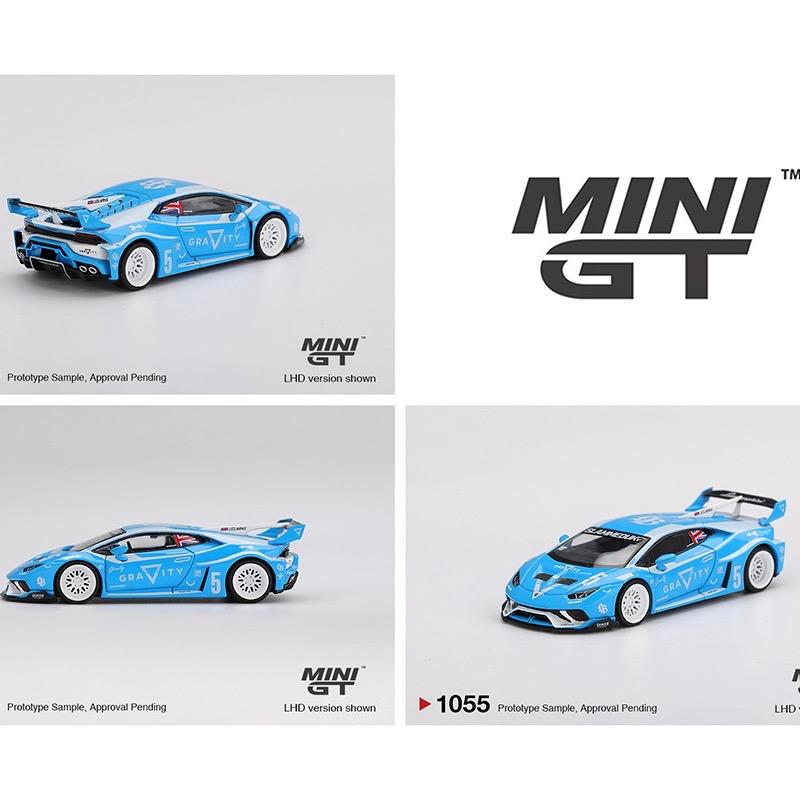 Mini GT 1:64 LBWORKS Lamborghini Huracán GT GRAVITY – Blue