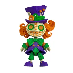Twisted Wonderland Series - 7" Mad Hatter - Articulated 3d Printed Figurine Decor