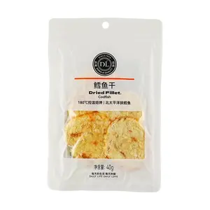 Pangdonglai Original Dried Cod Fish Snack 40g - High Protein Seafood Treat, Viral Internet Sensation