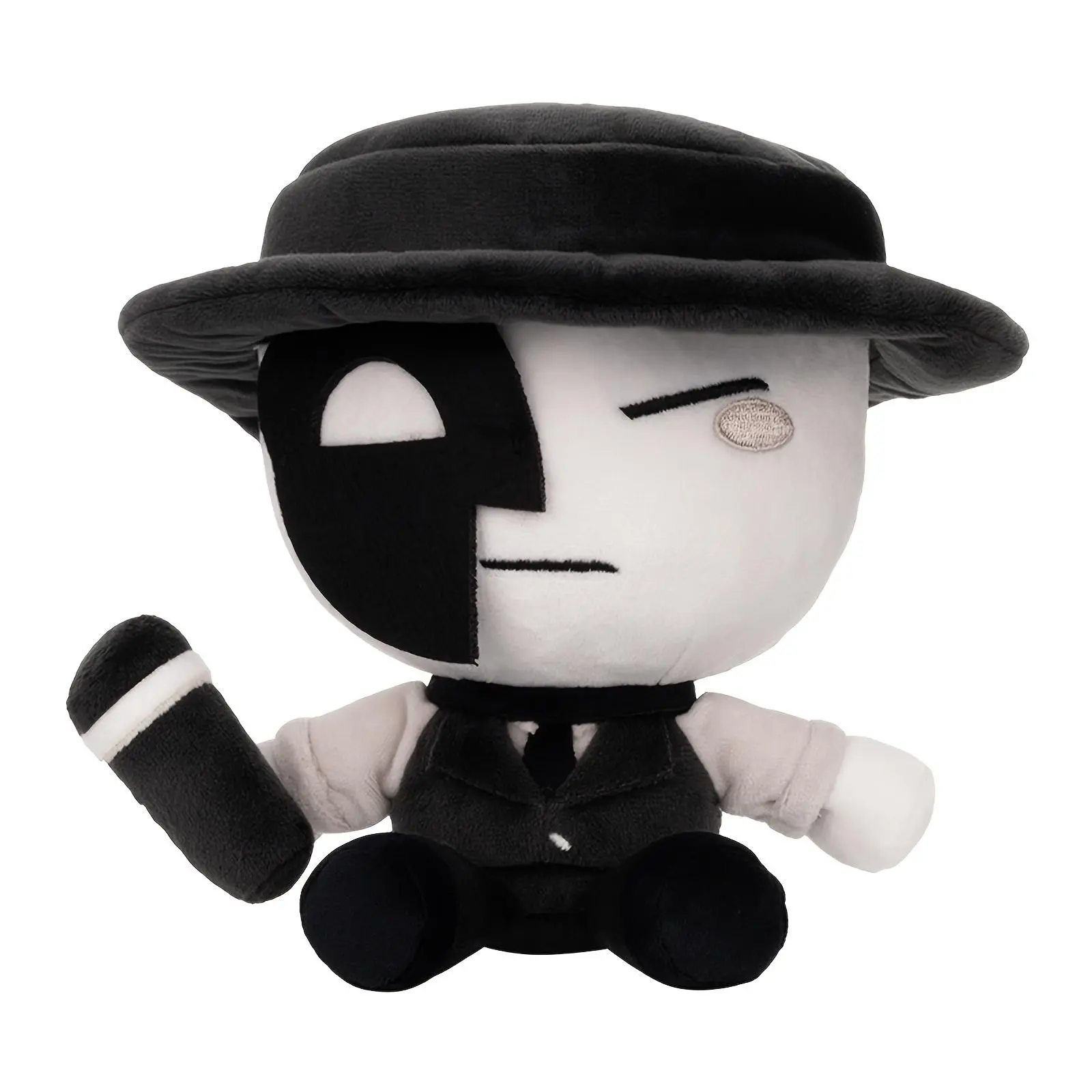 Artful Alternative Gothic Stuffed Toy, 25cm/9.84in Soft Plushie, 25cm Spooky Collectible, Halloween Decor, Unique Gift for Horror Fans, Artful Plushie, 25 Cm, 9.84 Inch