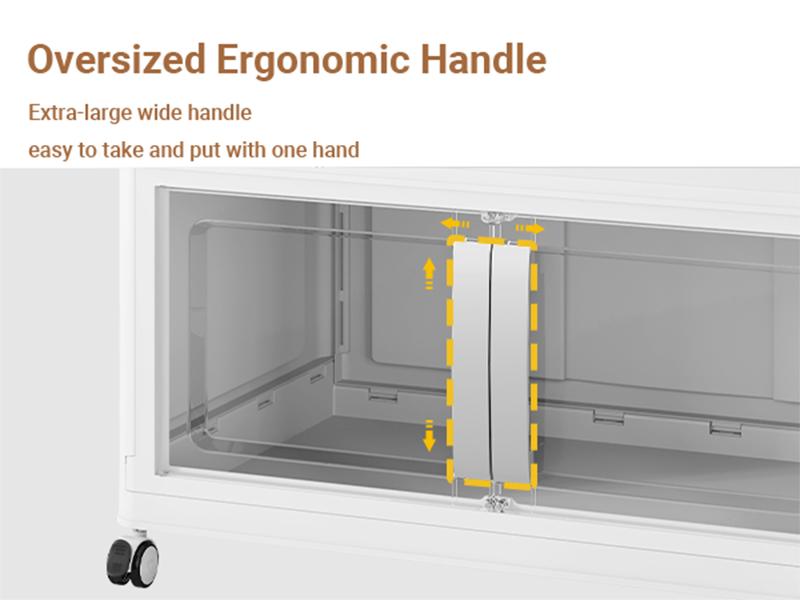 BROVIEW 160Qt/480Qt/640Qt/800Qt Extra Large Stackable Storage Bins with Lid, Each 40gal Heavy-Duty Plastic Storage Box with Wheels, Collapsible Wheeled Closet Organizer High-Quality Plastic Cabinet Containers for Home Organization V70