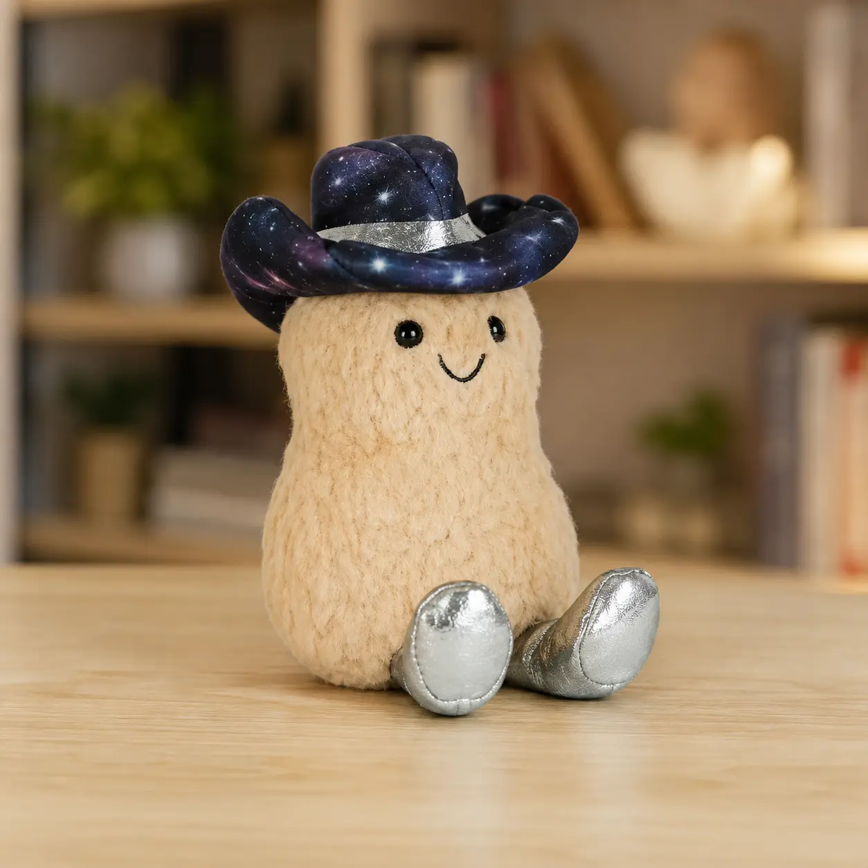 Jellycat Peanut Cowboy Plush – Soft Cute Stuffed Animal Gift