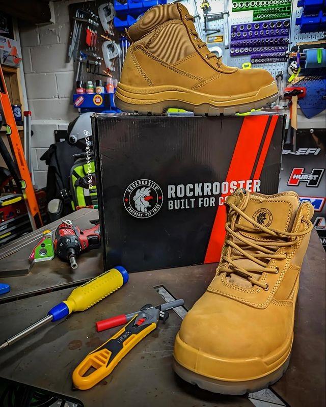 Steel Toe Shoes Leather Work Boots for men AK050 Footwear Comfort Construction botas   Slip-resistant Christmas Gift Boy Shoe Safety Trainers Closed