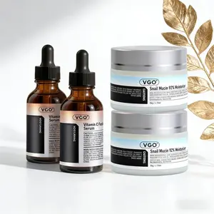VGO Snail Mucin 92% Gel Cream & Face Serum for Sensitive Skin