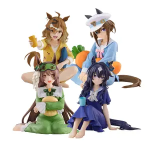 Uma Musume: Pretty Derby Relax Time Series PVC Official Anime Figure Figurine Collectible Model Table Ornament Fan Collection Holiday & Birthday Gifts
