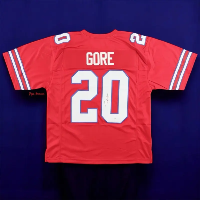 Frank Gore Signed Buffalo Bills Jersey (JSA)