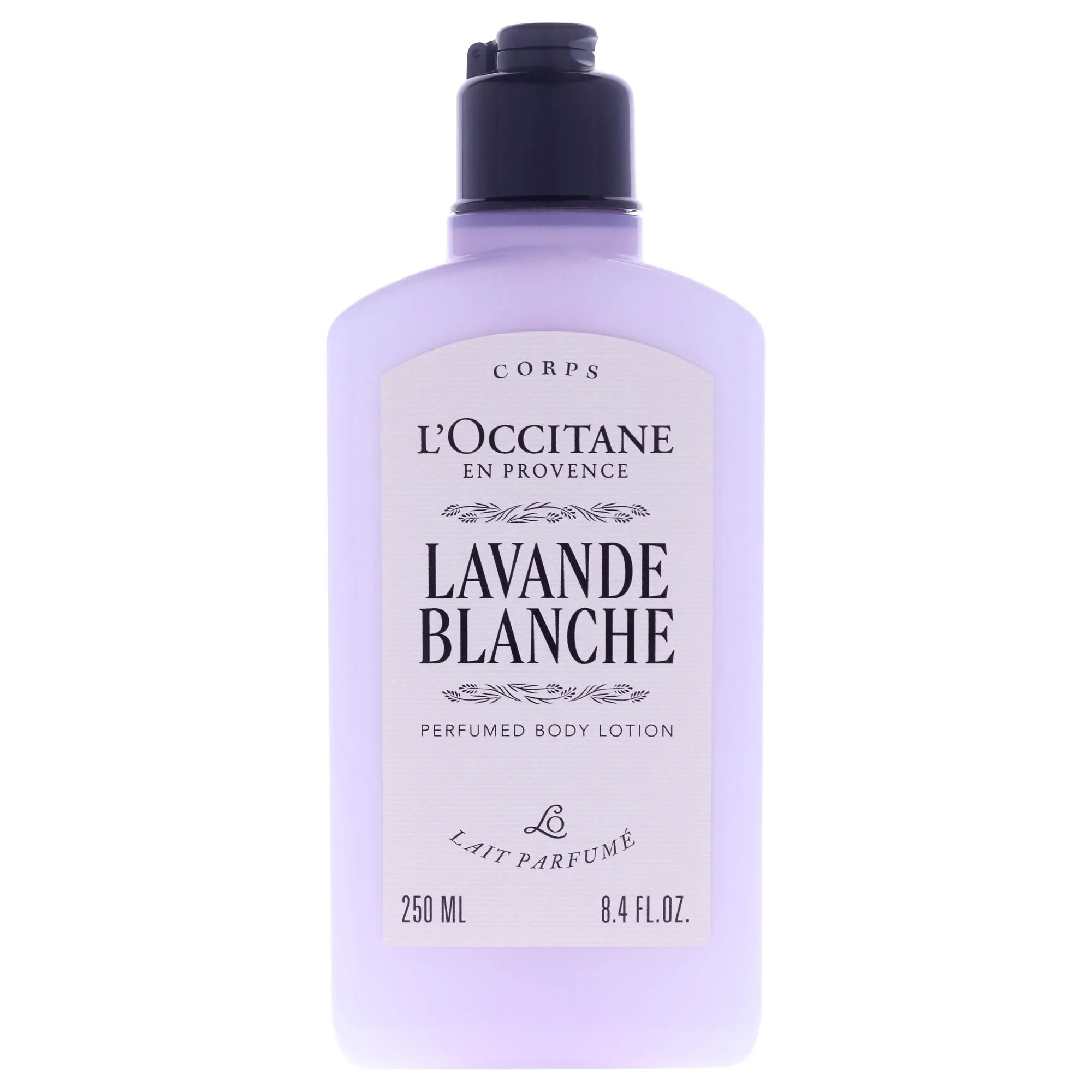 LOccitane White Lavender Perfumed Body Lotion for Women - 8.4 fl oz Body Care Moisturizer, Daily Soothing Formula