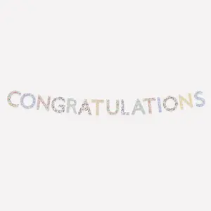 Meri Meri x Liberty Congratulations Garland