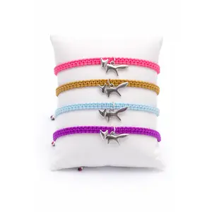 Fox Macrame Friendship Bracelet