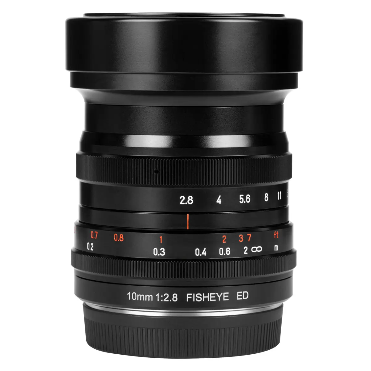 7artisans Photoelectric Ultra-Wide 10mm f/2.8 Fisheye Camera Lens with Manual Dial, Durable Design, Canon RF Mount for Fisheye View Photography, High Contrast