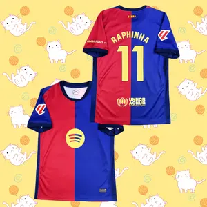 2024-25 Home La Liga Short Sleeve Jersey – Raphinha #11