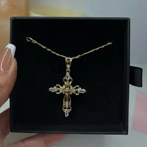 Sparkling Cross Necklace