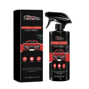 Homonth Invisible License Plate Spray: Long-lasting and Effective Transparent Coating for Cars, Invisible Protective License Plate Spray