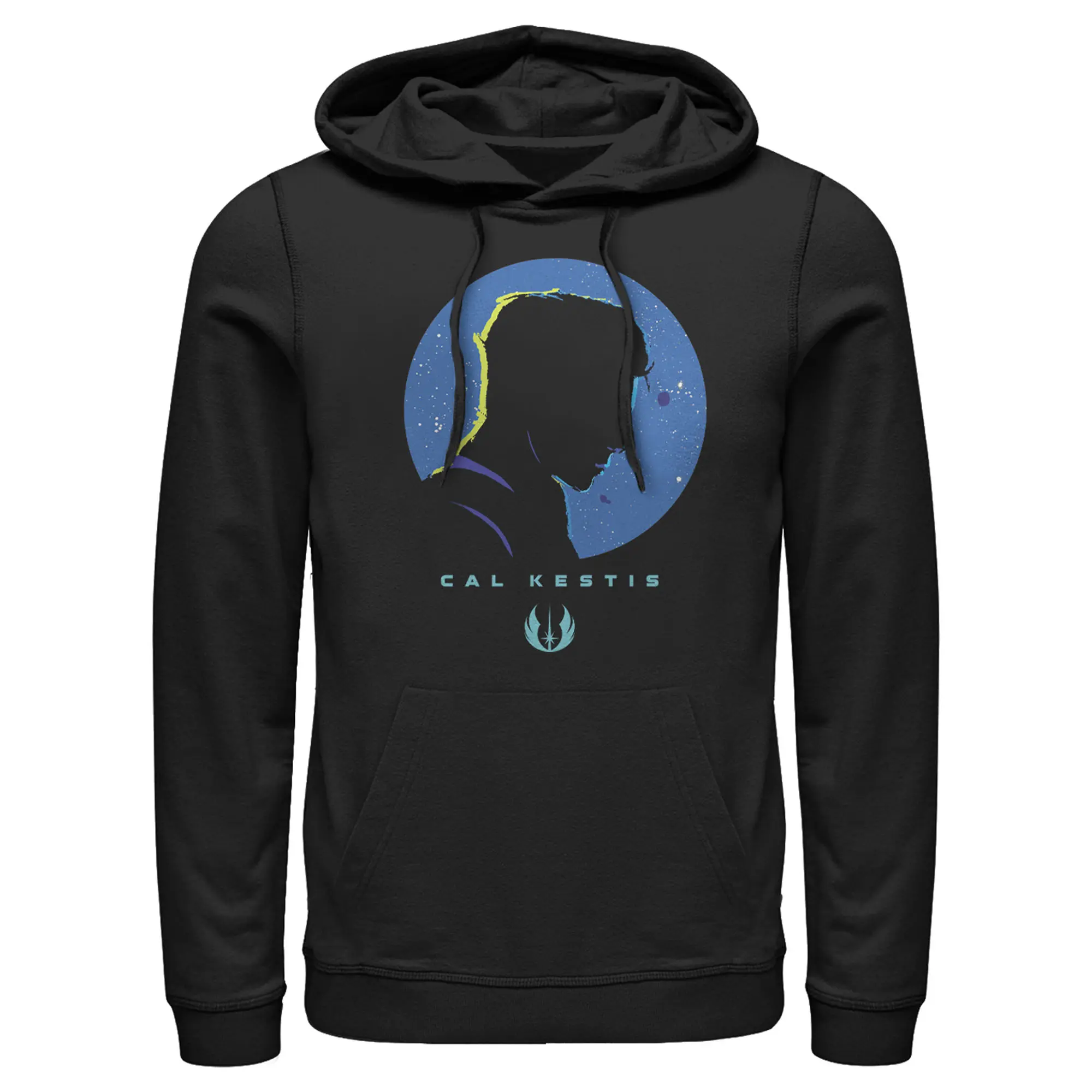 Men's Star Wars Jedi: Fallen Order Cal Kestis Profile Pull-Over Hoodie, Stylish Casual Menswear Top Sweatshirt