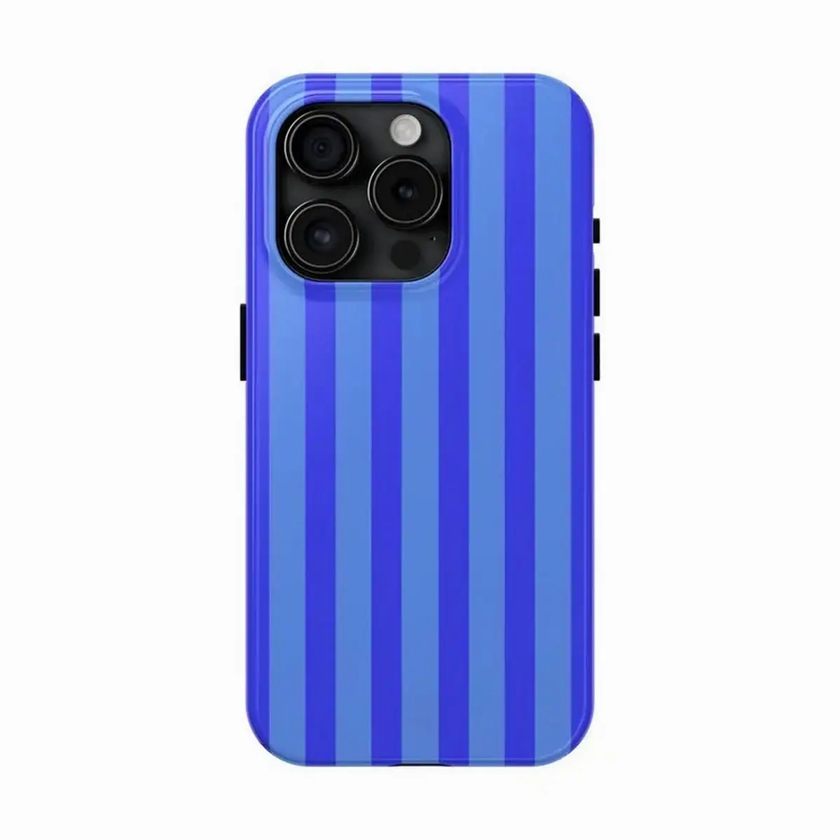 Black and blue vertical stripes  Phone For Summer Phone Case, High Quality Case, Teenage Girl Gift, Case for iPhone 17 16 Series High-Quality, phone case iphone 16 pro case Compatible with Samsung Galaxy S25