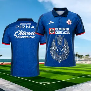 2526 CRUZ AZUL Home Special Edition Short Sleeve Football Jersey LIGA MX