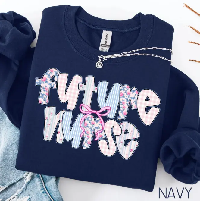 Future Nurse Sweatshirt or T-Shirt, Future Nurse Gift, Nursing School T-shirt, Hoodie and Sweatshirt