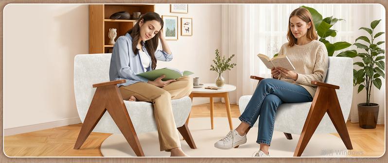 BALIAAfurniture Modern ErgoWood Modern Comfort Lounge Indoor chair - Solid Wood Armchair with Ergonomic Design and Plush Cushioning - Perfect for Relaxation and Style in Any Home Décor Wassily Chair Cost wayfair