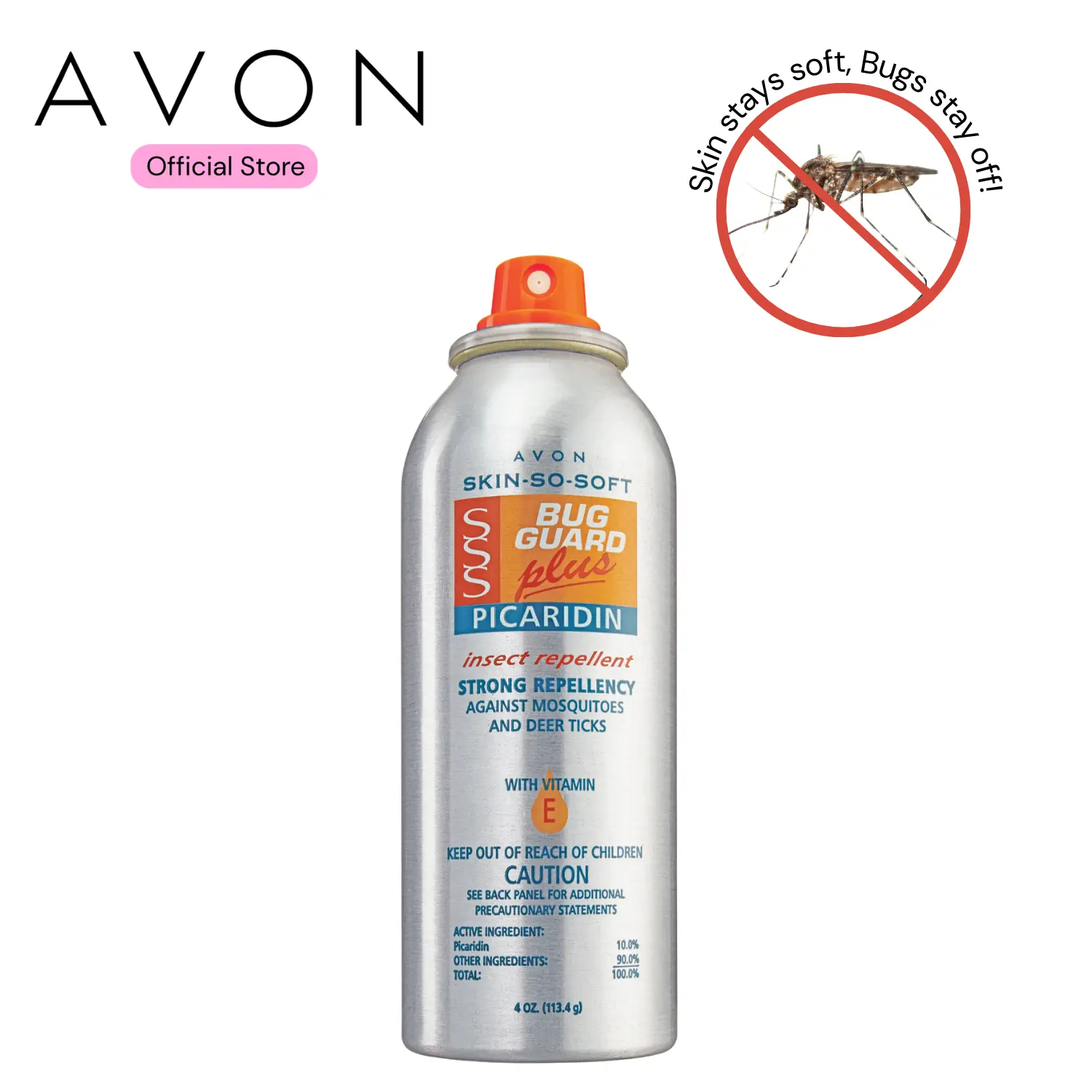 Skin So Soft Bug Guard Plus Picaridin Aerosol Spray