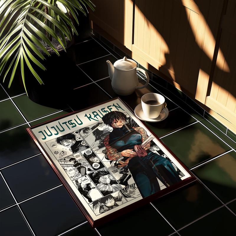Jujutsu Kaisen Maki Poster Matte, Maki Zenin Character Print, Manga Room Decor, Anime Wall Art
