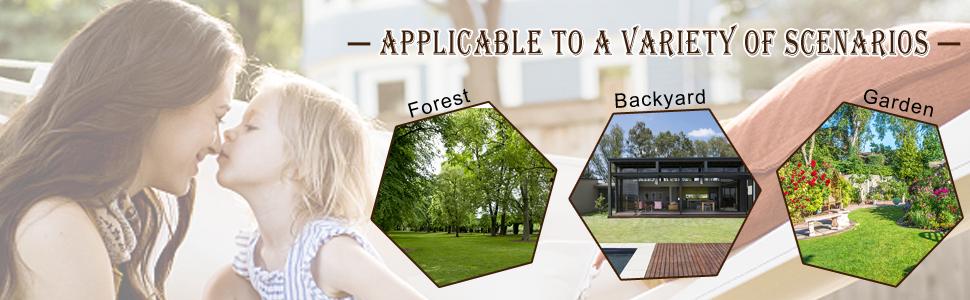 ONCLOUD Extra Long and Wide Double Hammock for Travel Camping Backyard, Porch, Outdoor or Indoor Use, Carrying Pouch Included (Blue/Green Stripes)