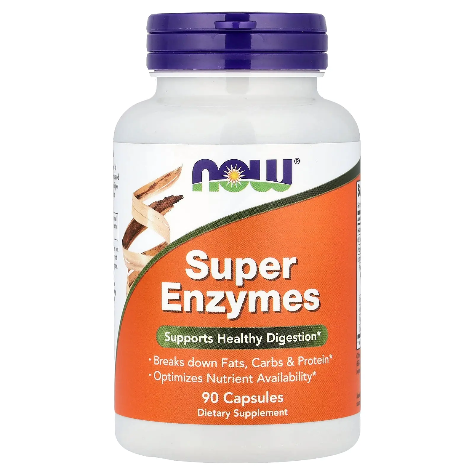 NOW Foods Super Enzymes, 90 Capsules