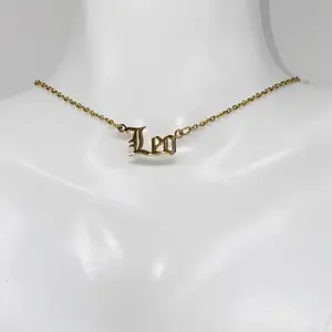 Aquarius Zodiac Necklace