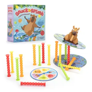 Educational Insights Snack or Splash Capybara Balance Game, Ages 4+ for 2-4 Players