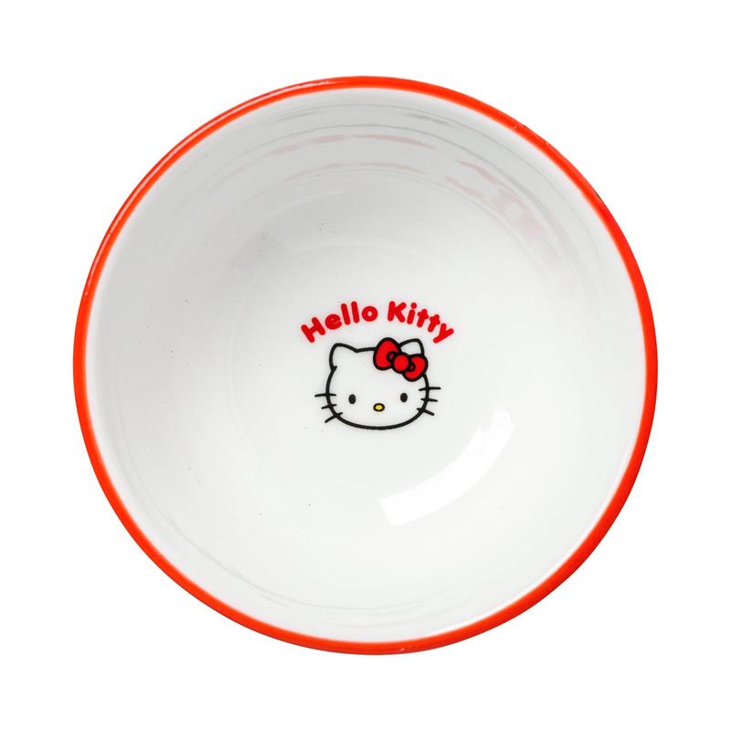 Hello Kitty Ceramic 3-pc Sushi Set (Classic Milk Bottle)